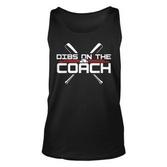 Dibs On The Coach Funny Coach Lover Apperel Unisex Tank Top - Seseable