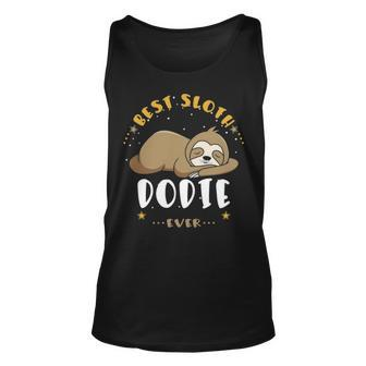 Dodie Grandpa Gift Best Sloth Dodie Ever Unisex Tank Top - Seseable