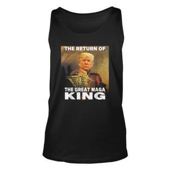 Donald Trump 2024 Ultra Maga The Return Of The Great Maga King Tank Top | Mazezy