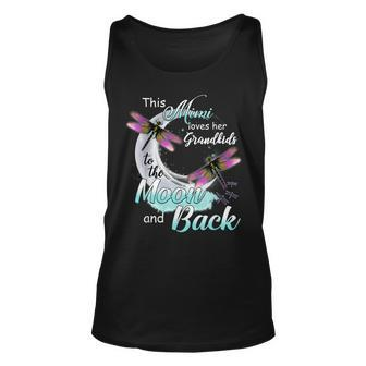 Dragonfly This Mimi Loves Her Grandkids To The Moon And Back Unisex Tank Top - Seseable