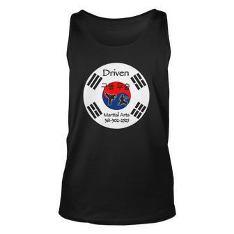Driven Martial Arts Contact Sport Unisex Tank Top | Mazezy