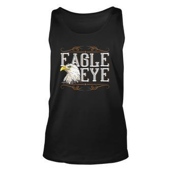 Eagle Eye Us Pride Gift 4Th Of July Eagle Unisex Tank Top | Mazezy DE