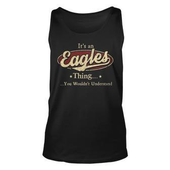 Eagles Shirt Personalized Name Gifts T Shirt Name Print T Shirts Shirts With Name Eagles Unisex Tank Top - Seseable