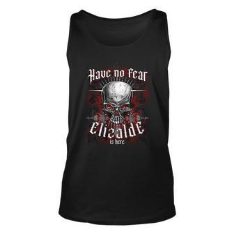 Elizalde Name Shirt Elizalde Family Name Unisex Tank Top - Monsterry UK