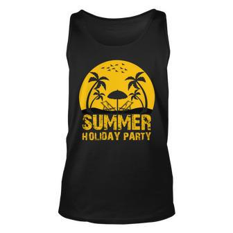 Enjoy The Summer Summer Vacation Summer Holiday Party Unisex Tank Top - Monsterry