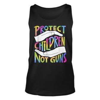 Enough End Gun Violence Stop Gun Protect Children Not Guns Unisex Tank Top | Mazezy