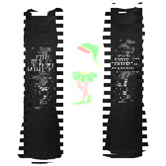 Family Matching Women Girls Im The Retired Elf Christmas Unisex Tank Top - Thegiftio