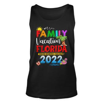 Family Vacation Florida Making Memories Together 2022 Travel V2 Unisex Tank Top - Seseable