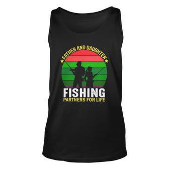 Father And Daughter Fishing Partners Father And Daughter Fishing Partners For Life Fishing Lovers Tank Top | Mazezy