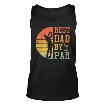 Father Grandpa Best Dad By Paridea For Cool Golfer454 Family Dad Unisex Tank Top - Monsterry DE