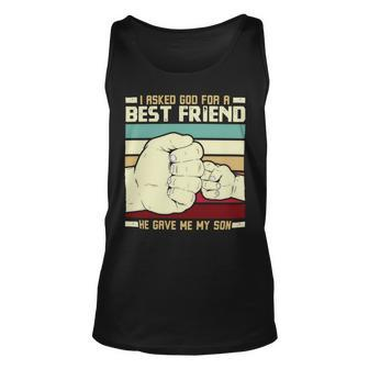 Father Grandpa Father And Son Best Friend For Life Fathers Day 56 Family Dad Unisex Tank Top - Monsterry DE