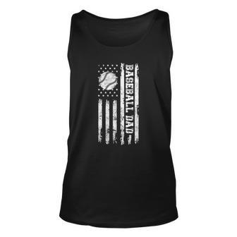 Fathers Day Baseball Dad Gifts Dad Men Kids Baseball Unisex Tank Top | Mazezy