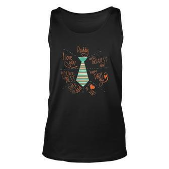 Fathers Day Daddy Dad Gifts Ideas Unisex Tank Top | Mazezy