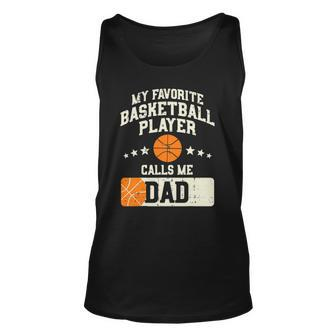 Mens Favorite Basketball Player Dad Baller Daddy Papa Men Tank Top | Mazezy UK