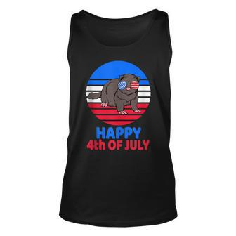 Ferret 4Th Of July For Ferret Lover July 4Th Ferret Mom Dad Unisex Tank Top - Seseable