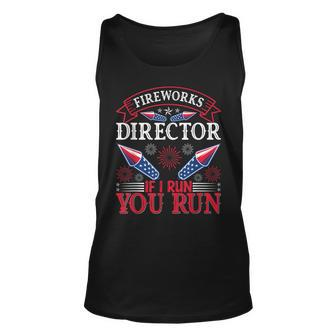 Fireworks Director Independence Day Funny 4Th Of July Unisex Tank Top - Seseable