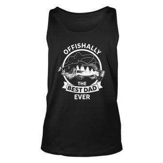 Fishing For Dad Men Funny Fishing Gift Unisex Tank Top | Mazezy