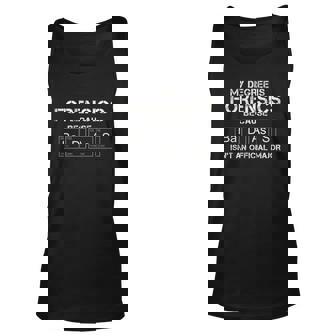 Forensic Science Official Major Tee Forensics Tank Top | Mazezy
