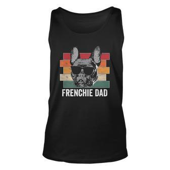 Frenchie Dad French Bulldog Retro Apparel For Men Kids Unisex Tank Top | Mazezy