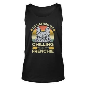 Frenchie For A French Bulldog Owner Unisex Tank Top | Mazezy