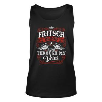 Fritsch Name Shirt Fritsch Family Name V2 Unisex Tank Top - Monsterry CA