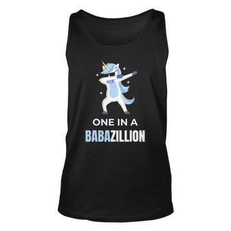 Funny Best Baba Ever Cool Unicorn Gift Unisex Tank Top | Mazezy