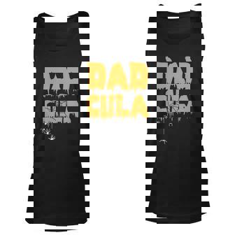 Funny Dadcula Dracula Halloween Dad Costume Unisex Tank Top | Mazezy