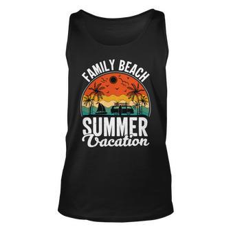 Funny Enjoy The Summer Family Beach Summer Vacation Unisex Tank Top | Favorety DE