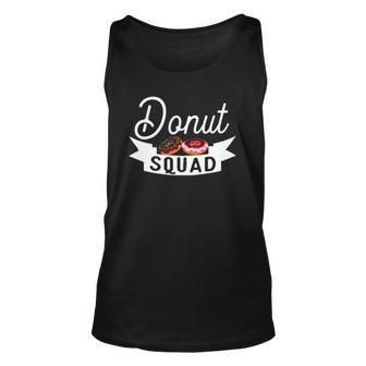 Funny Gift - Donut Squad Donut Lover Gift Unisex Tank Top | Mazezy