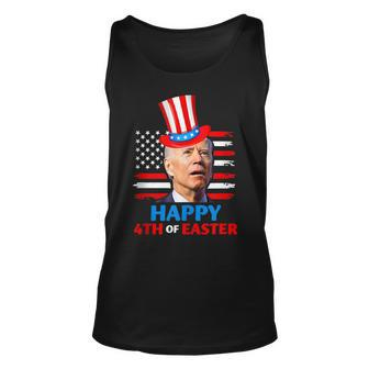 Funny Joe Biden Happy 4Th Of Easter Confused 4Th Of July Unisex Tank Top - Seseable