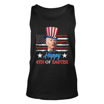 Funny Joe Biden Happy 4Th Of Easter Confused 4Th Of July Unisex Tank Top | Mazezy