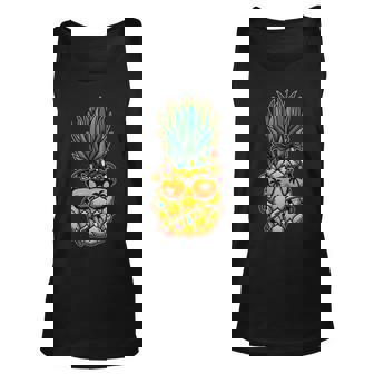 Funny Pineapple Christmas In July Women Men Unisex Tank Top - Thegiftio UK