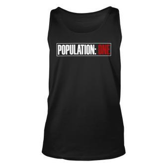 Funny Population One Vr Gamer Unisex Tank Top | Favorety UK