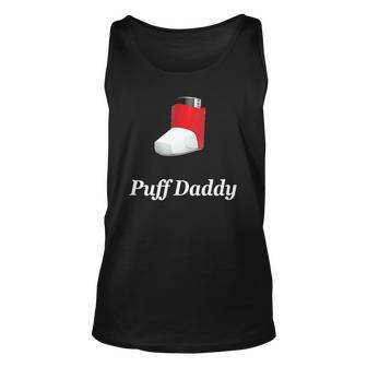 Funny Puff Daddy Asthma Awareness Gift Unisex Tank Top | Mazezy