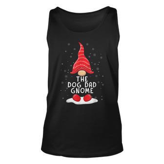 Funny The Dog Dad Gnome Christmas Pajamas Xmas Holiday Unisex Tank Top - Thegiftio UK