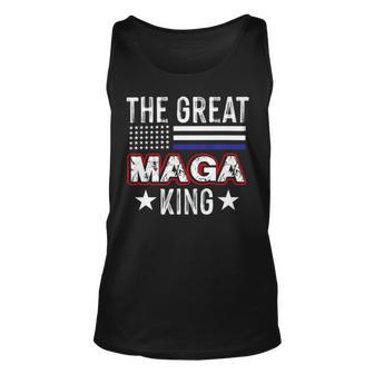 Funny The Great Maga King Trump 2022 Amp 2024 Unisex Tank Top | Favorety