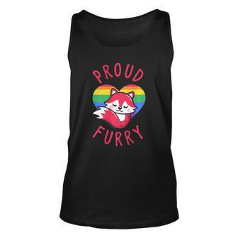Furry Cosplay Or Furry Convention Or Proud Furry Unisex Tank Top | Mazezy
