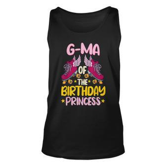 G-Ma Of The Birthday Princess Roller Skates Party Unisex Tank Top - Seseable