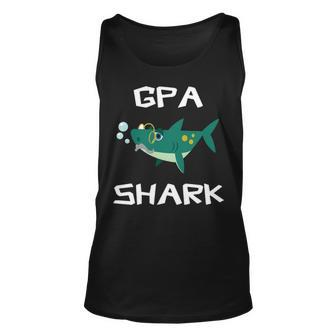 G Pa Grandpa Gift G Pa Shark V2 Unisex Tank Top - Seseable