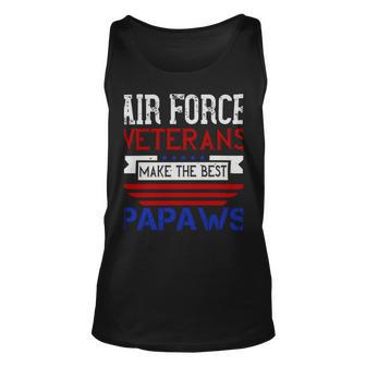 Gift For Air Force Veterans Make The Best Papaws Unisex Tank Top - Monsterry