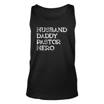 Gift For Pastor Husband Dad Hero Religious Unisex Tank Top | Mazezy