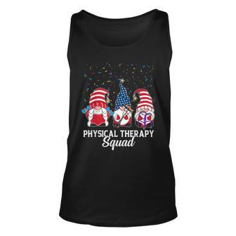 Gnomes Physical Therapy Squad 4Th Of July Independence Day Unisex Tank Top - Seseable