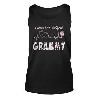 Grammy Grandma Gift Grammy Live Love Spoil Unisex Tank Top - Seseable