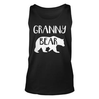 Granny Grandma Gift Granny Bear Unisex Tank Top - Seseable