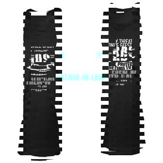 Mens Great Dads Promoted To Father-In-Law 2022 Pregnancy Announcement Tank Top | Mazezy