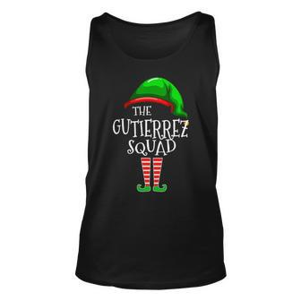 Gutierrez Name Gift The Gutierrez Squad Unisex Tank Top - Seseable