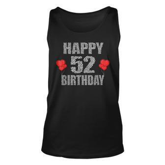 Happy 52Nd Birthday Idea For Mom And Dad 52 Years Old Unisex Tank Top - Seseable