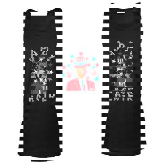 Happy Easter Joe Biden 4Th Of July Memorial Independence Day Tank Top | Mazezy