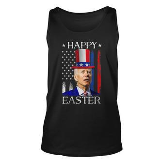 Happy Easter Joe Biden Confused 4Th Of July Independence Day Unisex Tank Top - Seseable