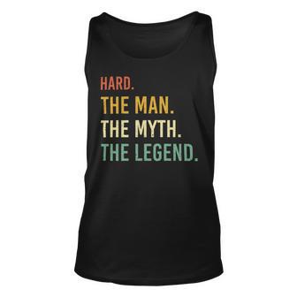 Hard Name Shirt Hard Family Name Unisex Tank Top - Monsterry DE